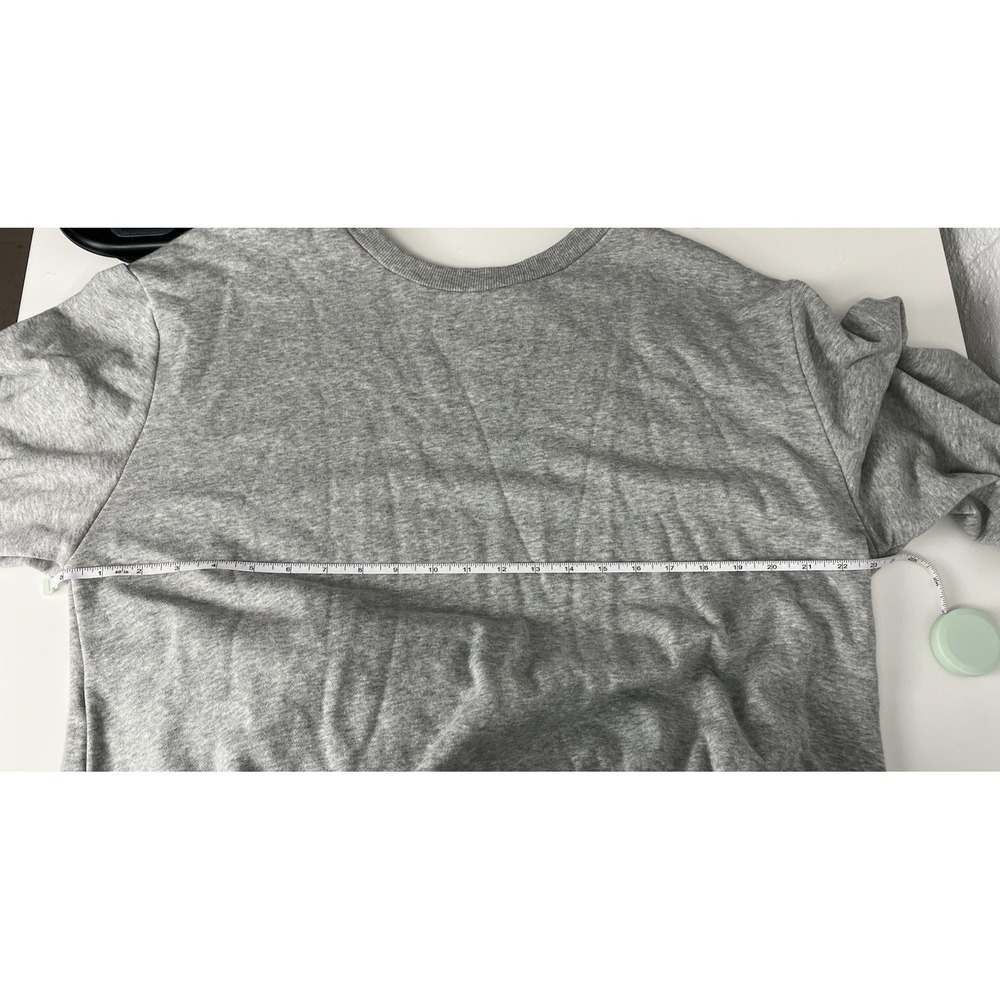 Anthropologie Daily Practice Tiered Lounge Midi Dress XL Gray Day Dress Casual - Picture 7 of 11